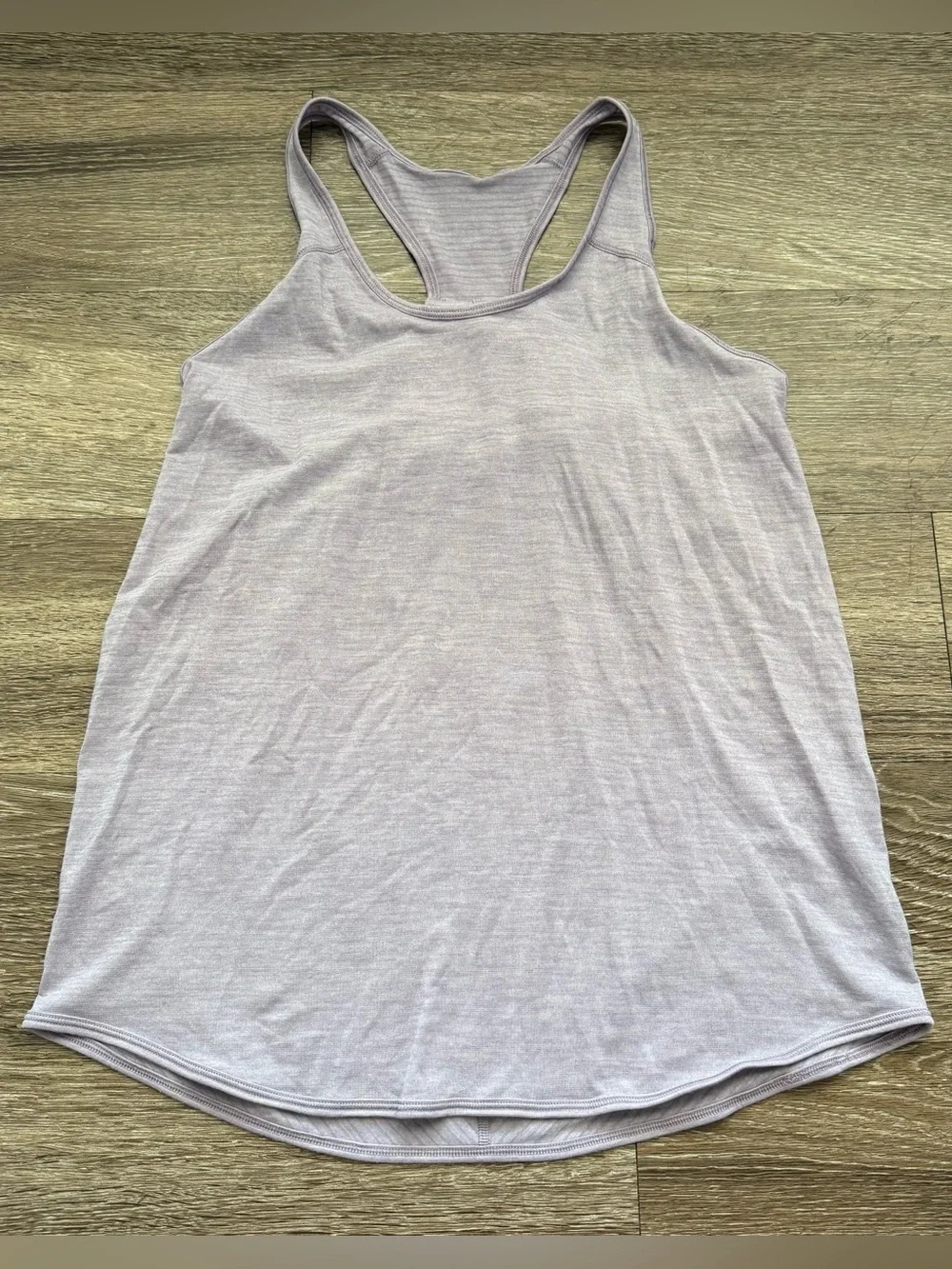 Lululemon Essential Tank Heathered Dusty Dawn